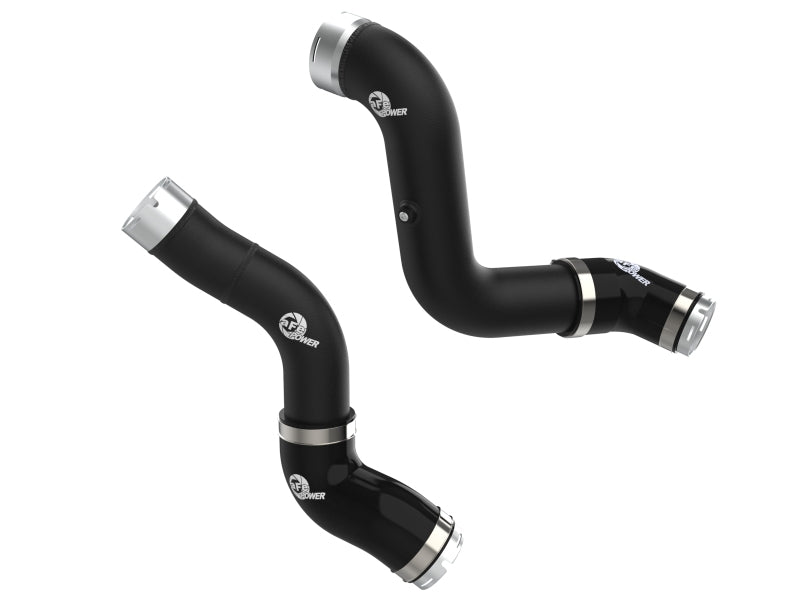aFe 23-25 GM Colorado/Canyon L4-2.7L BladeRunner Aluminum Hot and Cold Charge Pipe Kit - Black-thumbmail-1
