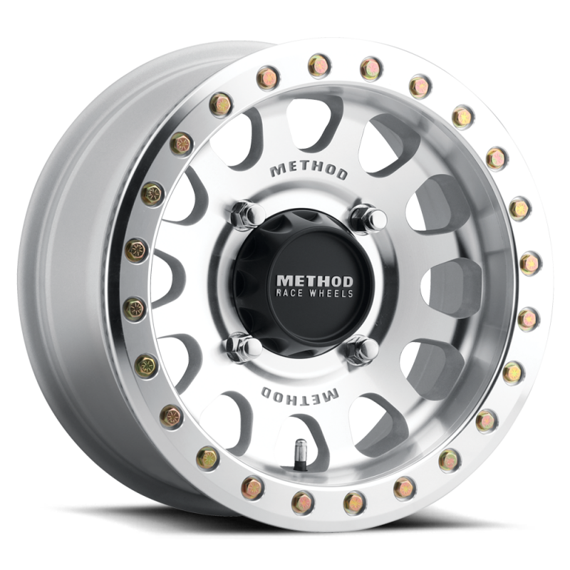 Method MR401 UTV Beadlock 15x7 +38mm Offset 6 x 139.7 BP 81.80mm CB Raw Machined Wheel w/ BH-H24100-thumbmail-1