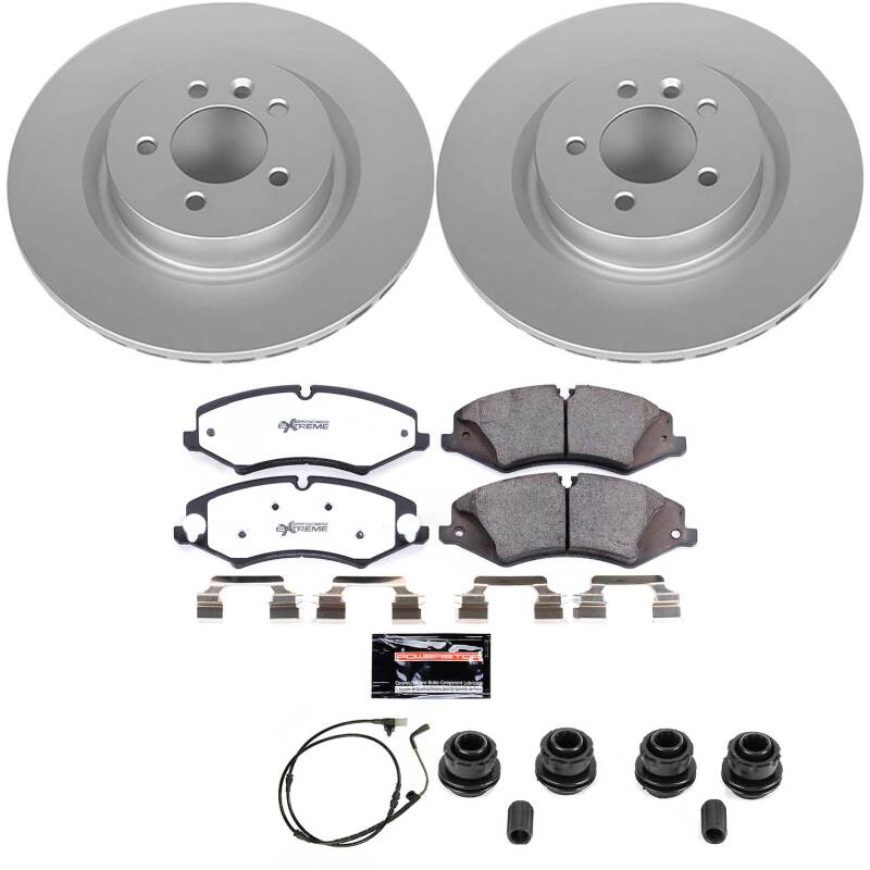 Power Stop 10-13 Land Rover Range Rover Sport Front Z36 Coated Truck & Tow Brake Kit-thumbmail-1