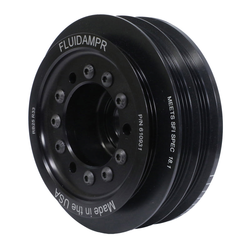 Fluidampr 94-99 Nissan Skyline R33 RB25DET (Non NEO) Steel Internally Balanced Damper-thumbmail-7
