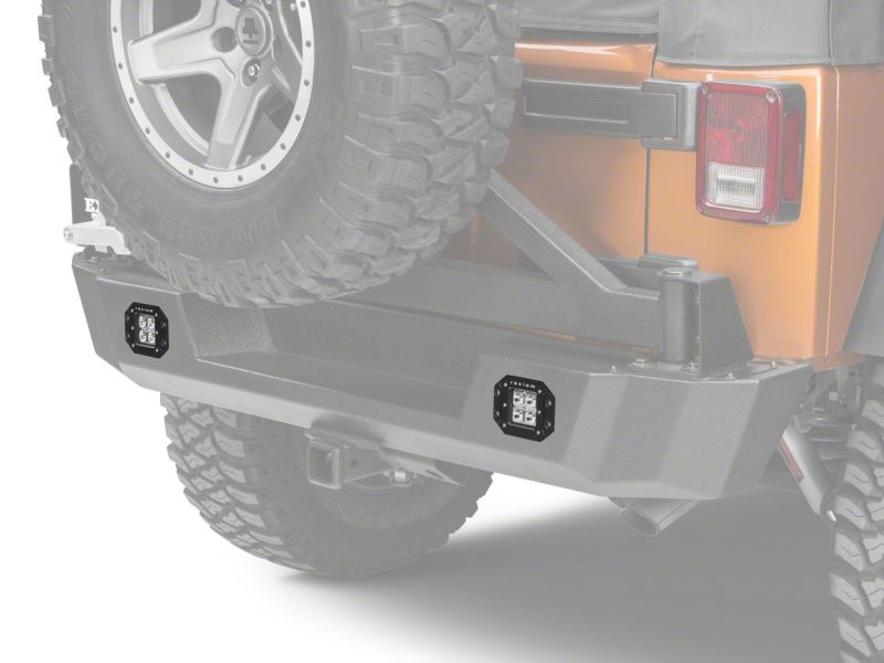 Raxiom 3-In Flush Mount 4-LED Off Road Light Flood Beam Universal (Some Adaptation May Be Required)-thumbmail-8