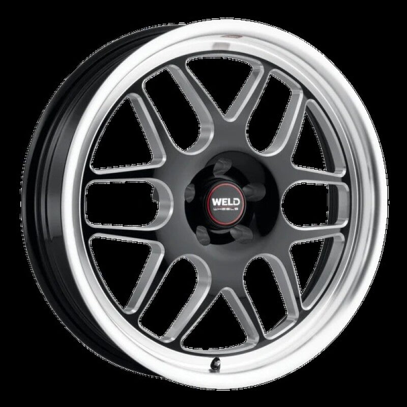 Weld Solana Drag 15x10 / 6x139.7 BP / ET38 /  6.99in BS / 106.1 Dia  - Gloss Black Milled Wheel-thumbmail-1