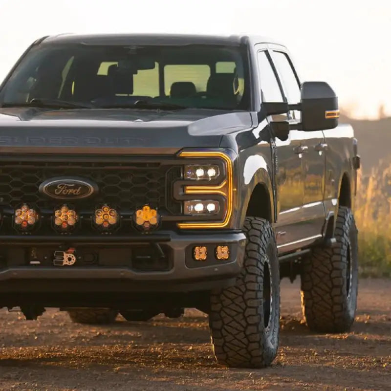 AlphaRex 23-26 Ford F-250 SD NOVA LED Proj Headlights Blk w/Activ Light/Seq Signal/Switchback-thumbmail-11