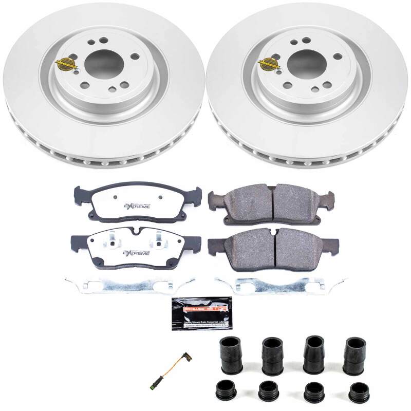 Power Stop 13-16 Mercedes-Benz GL350 Front Z36 Coated Truck & Tow Brake Kit-thumbmail-1