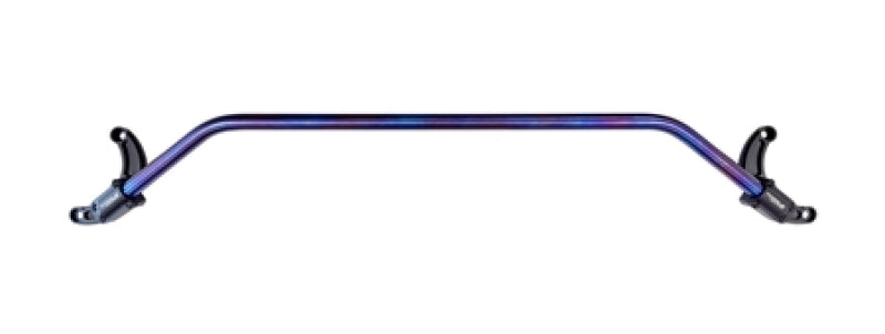 Torque Solution Subaru 08-21 WRX/STI Strut Brace - Titanium Burnt Purple / Blue-thumbmail-1
