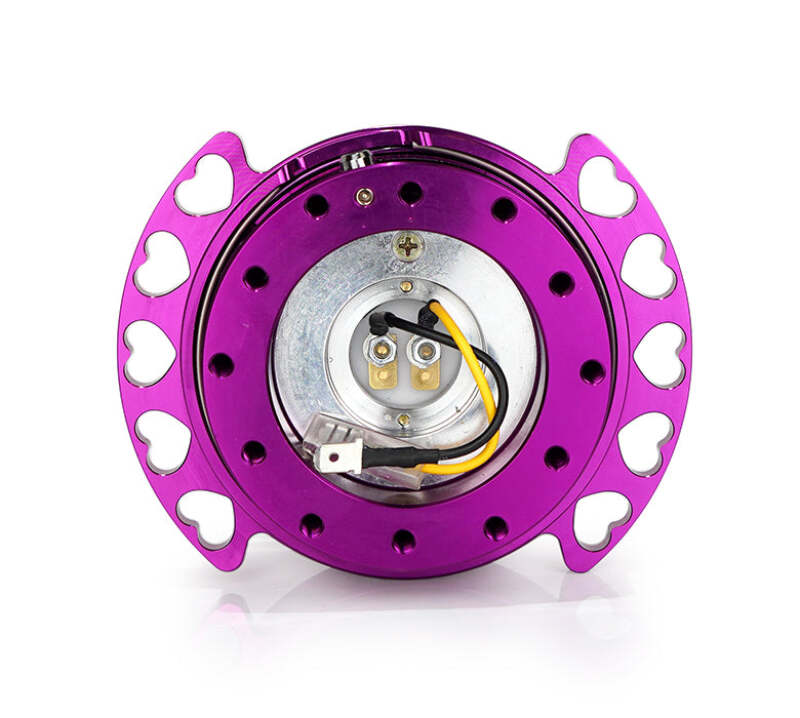 NRG Quick Release Kit - Purple Body/ Purple Heart Cutout Ring-thumbmail-3