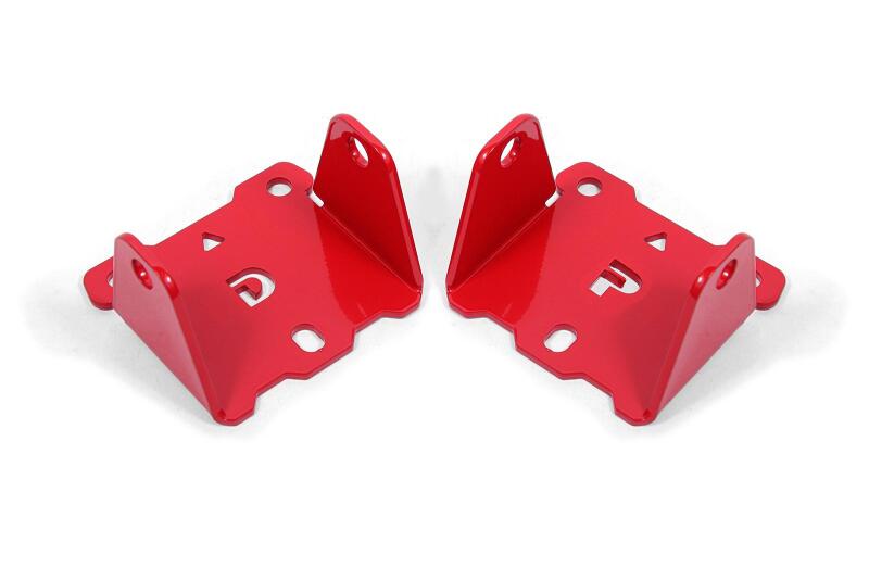 BMR 82-92 F-Body Motor Mount Kit Engine Side Solid - Red-thumbmail-1