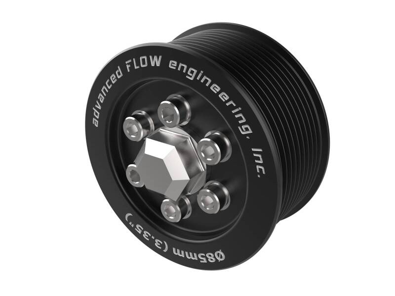 aFe 15-23 Dodge Challenger / 15-23 Dodge Charger SRT Hellcat 3.35in Supercharger Power Pulley Kit-thumbmail-1