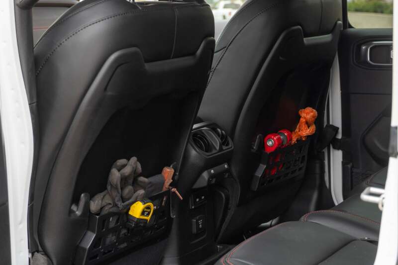 DV8 Offroad 2018-2025 Jeep Wrangler JL JLU Gladiator JT DV8 Offroad Seat Back Molle Pockets-thumbmail-18