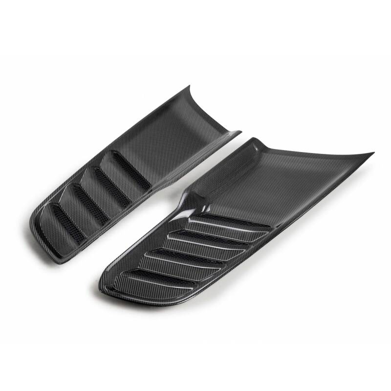 Anderson Composites 2021 Dodge RAM TRX Carbon Fiber Hood Vents - Type OE-thumbmail-6