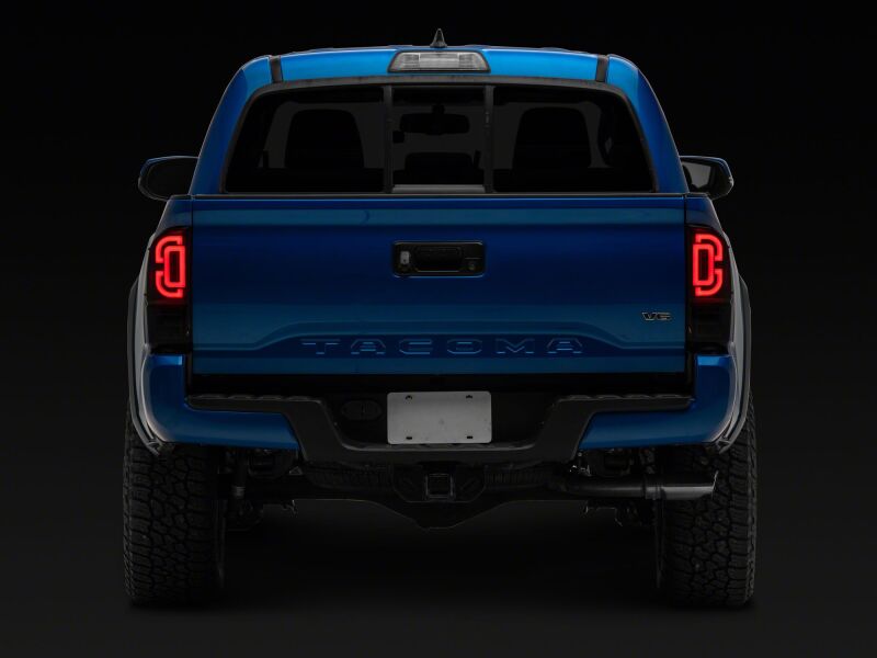 Raxiom 16-23 Toyota Tacoma XW Series Sequential LED Tail Lights- Black Housing/ Smoked Lens-thumbmail-9
