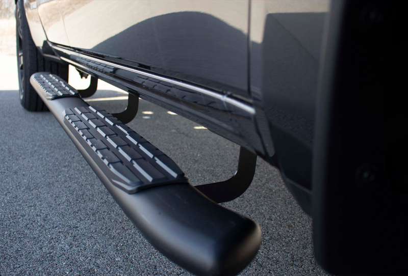 Fishbone Offroad 2019+ Dodge Ram 1500 Crew Cab Oval Side Steps - Black Textured-thumbmail-6