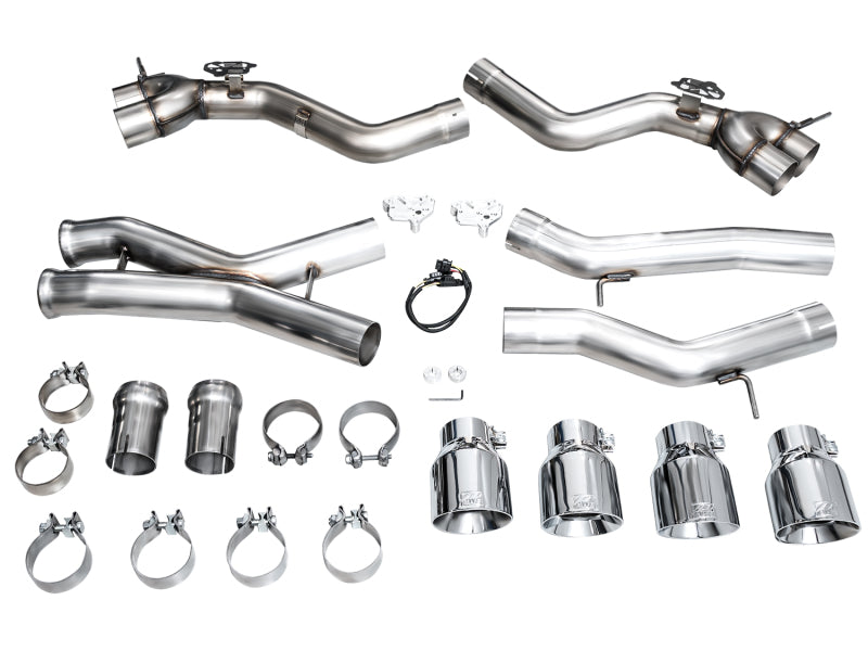AWE Tuning 23-24 BMW G87 M2 Track Edition Exhaust - Chrome Silver Tips-thumbmail-16