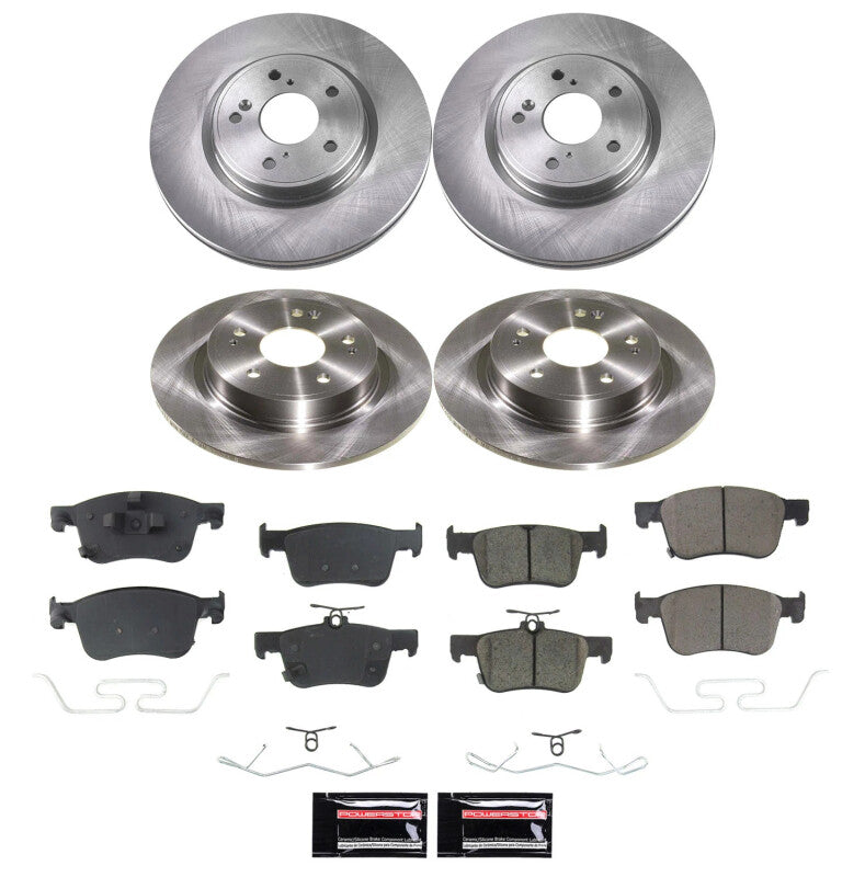 Power Stop 23-24 Acura Integra Front and Rear Autospecialty Brake Kit-thumbmail-1
