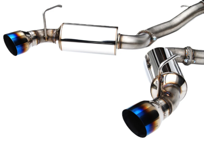 Invidia 2022+ Nissan Z 70mm N1 Cat Back Exhaust - TI Tips-thumbmail-3
