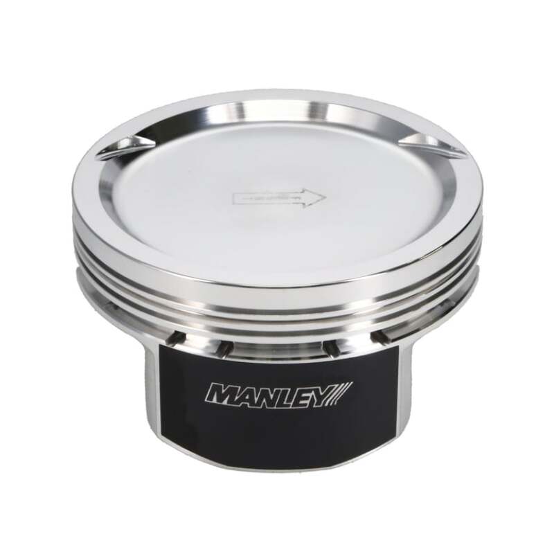 Manley Chevy LS Series 4.001in Bore 1.115in CH -29.00 CC Dish Platinum Series Pistons - Set of 8-thumbmail-10
