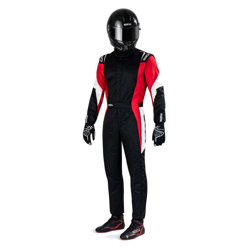 Sparco Suit Competition (Boot Cuff) 64 Black/ White-thumbmail-1