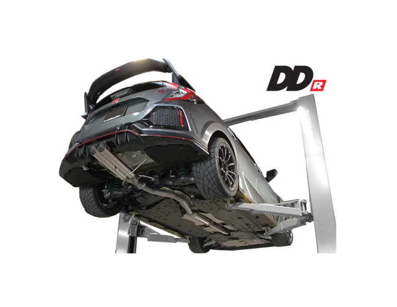 GReddy 2017+ Honda Civic Type-R DD-R Sport Exhaust System (Resonated)-thumbmail-2
