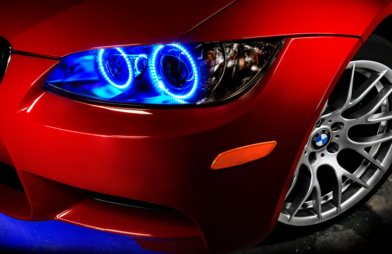 Oracle 08-13 BMW M3 Coupe LED Projector Headlight Halo Kit - Red-thumbmail-2