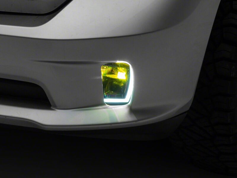 Raxiom 13-18 Dodge RAM 1500 Switchback LED Fog Lights with LED DRL- White and Yellow-thumbmail-10