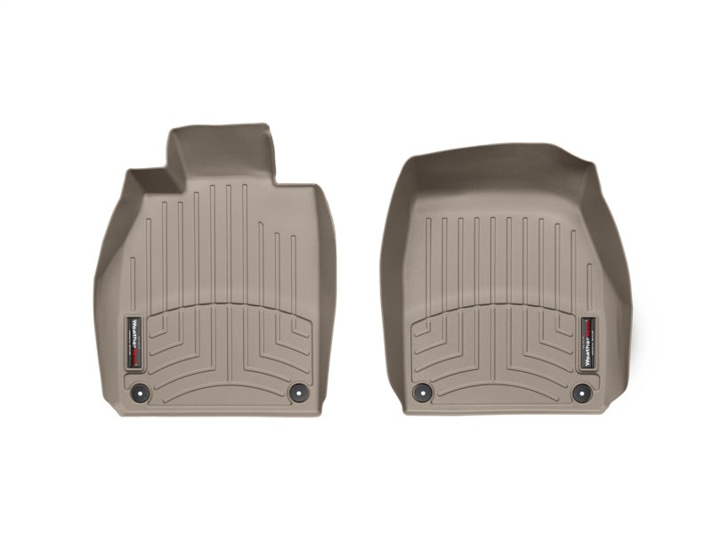 WeatherTech 12+ Porsche 911 (911) Front FloorLiner - Tan-thumbmail-2