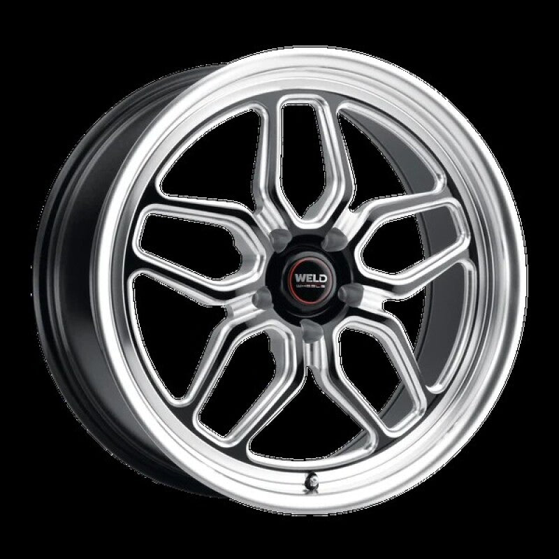 Weld Racing 18x5 Laguna Bead Lock 5x120 ET23 BS2.1 Gloss BLK MIL DIA 78.1-thumbmail-1