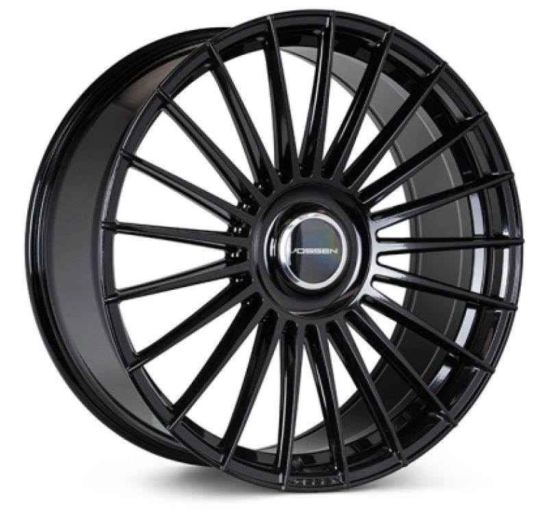 Vossen HF-8 24x10 - 5x130 - ET15 - Deep Face - 84.1 - Gloss Black Wheel-thumbmail-1