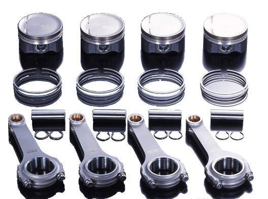 HKS Ni Piston Kit SR20 87-thumbmail-1