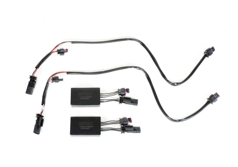 AlphaRex 17-23 Tesla Model 3/Y Stock Reflector Headlights to ARX Fog Lights Decoder Wiring Adapter-thumbmail-6