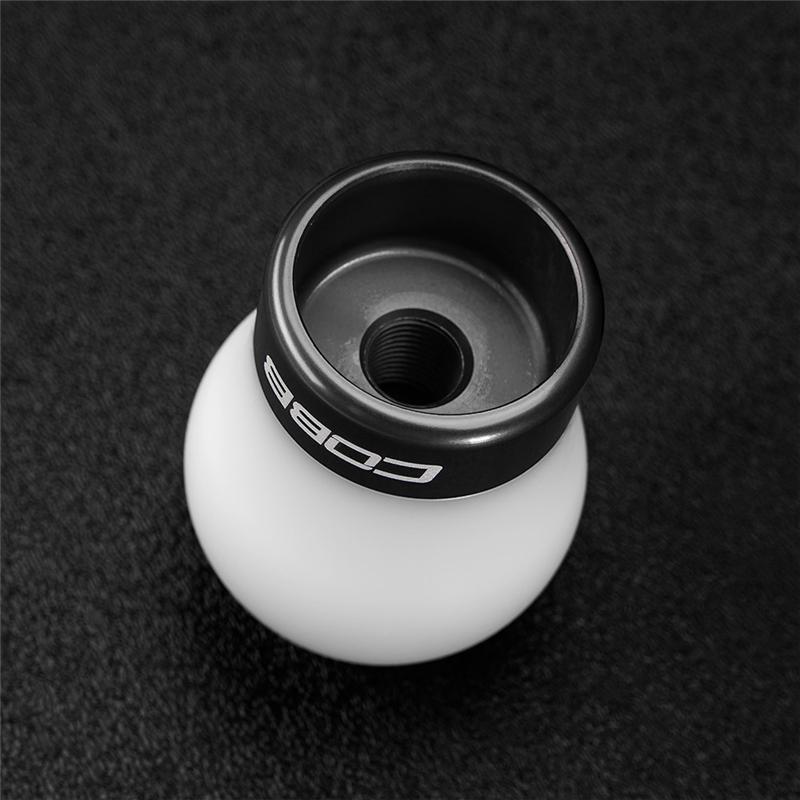 Cobb Ford 13-14 Focus ST/14-15 Fiesta ST White Shift Knob - Black Base-thumbmail-4