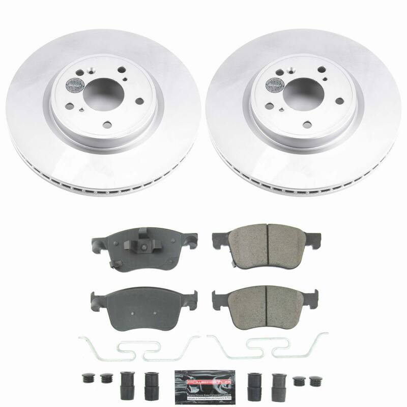 Power Stop 23-25 Acura Integra Front Z23 Coated Brake Kit-thumbmail-1