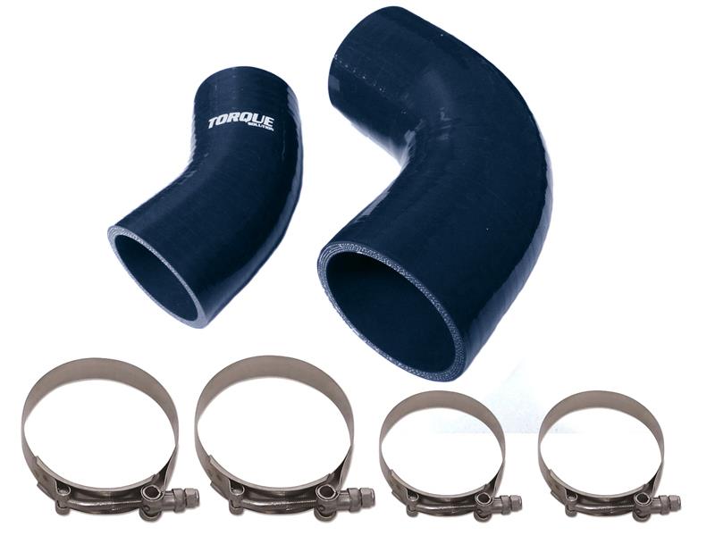 Torque Solution Black IC Boost Hose Set: 2007-2013 Mazdaspeed 3-thumbmail-2