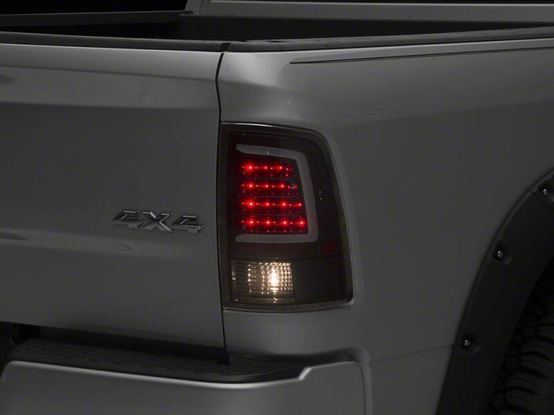 Raxiom 09-18 Dodge RAM 1500 Axial Series LED Tail Lights- Black Housing- Clear Lens-thumbmail-8