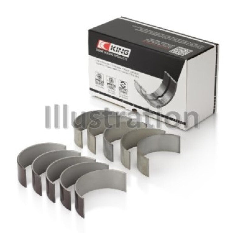 King Engine Bearings VW Axd/Bnz/Bpe Sputter (Size +0.25mm) Connecting Rod Bearing Set-thumbmail-1