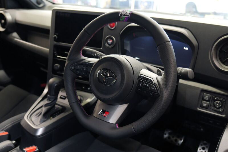 HKS GR Corolla GXPA16/GZEA14H Replacement Steering Wheel-thumbmail-3