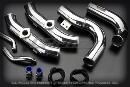GReddy 09+ Nissan GTR Special Aluminum Piping Kit for RX Intake Manifold 13522330-thumbmail-3