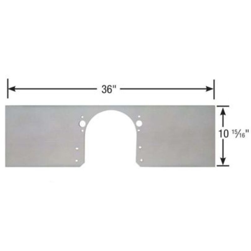 Moroso Chevrolet Big Block 1-Piece Front Motor Plate-thumbmail-1