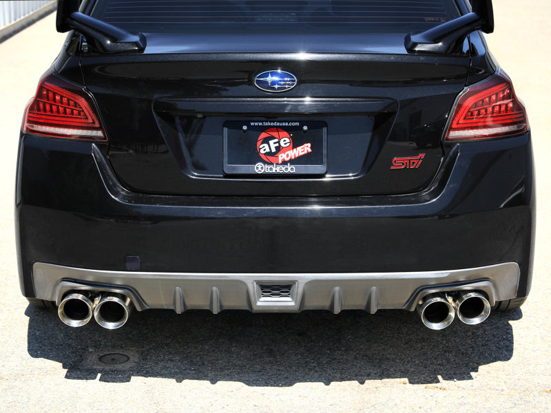 aFe Subaru WRX/STi 15-21 H4-2.0/2.5L Takeda 3in to 2-1/2in Stnlss Cat-Back Exhst w/ Polished Tip-thumbmail-5