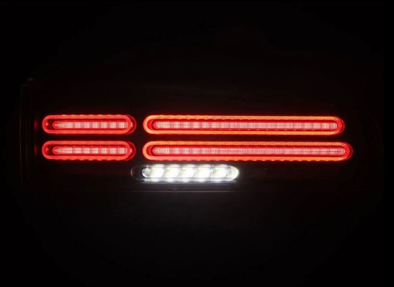 AlphaRex 23-25 Nissan Z Nova-Series Twin-Loop Style Prismatic LED Tail Lights - Black-thumbmail-7