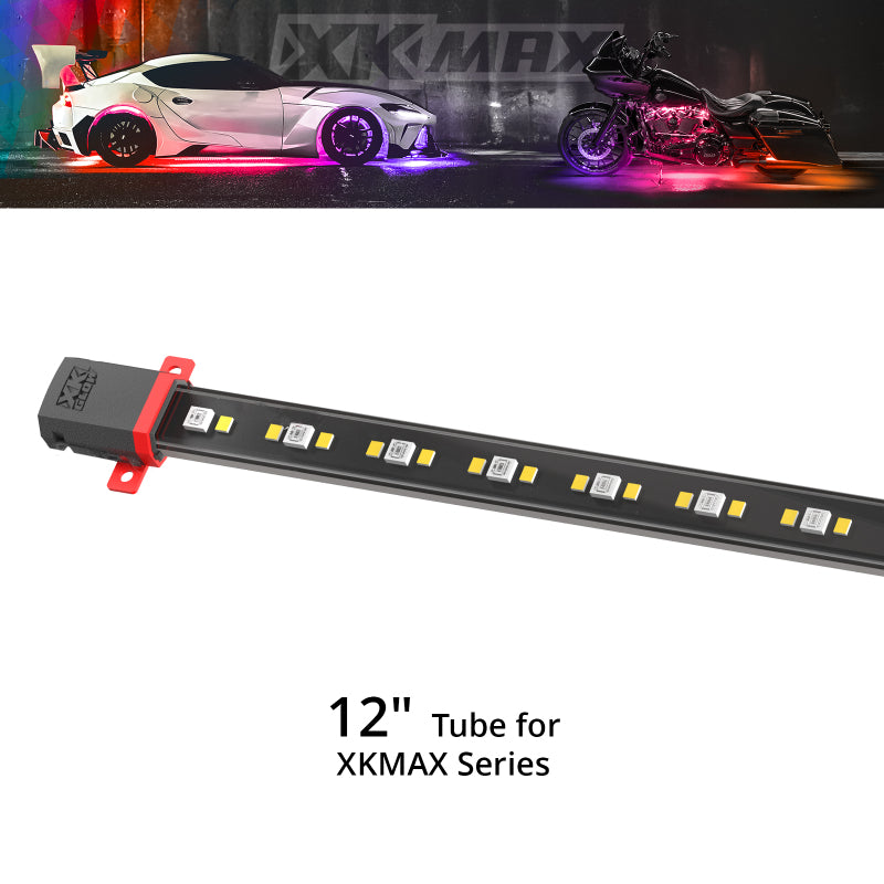 XK Glow XKmax 12in RGBW Addressable LED Light Tube-thumbmail-2