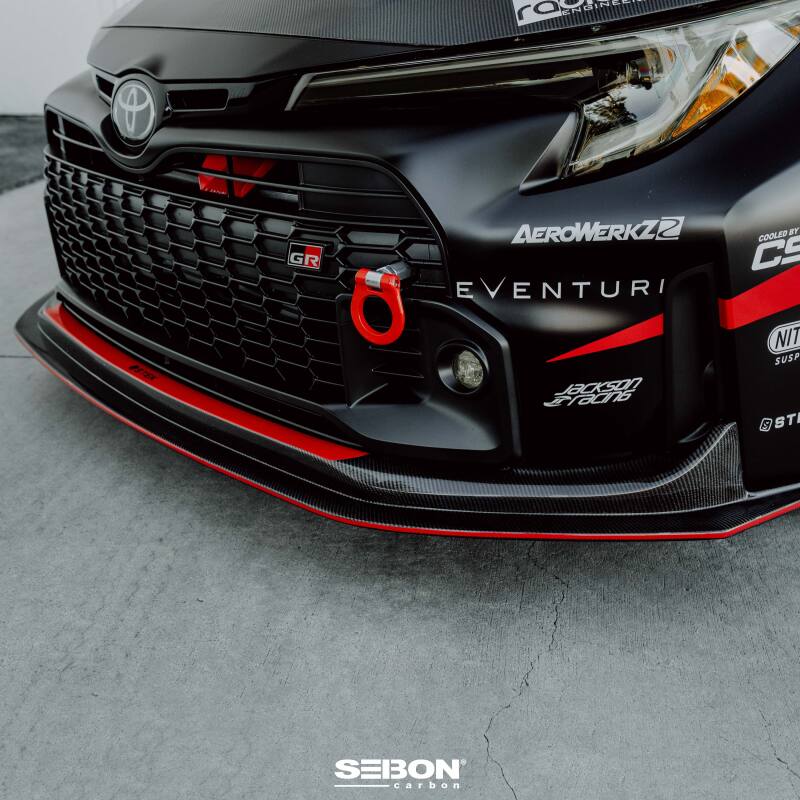 Seibon 2023+ Toyota GR Corolla MB-Style Carbon Fiber Front Lip-thumbmail-7