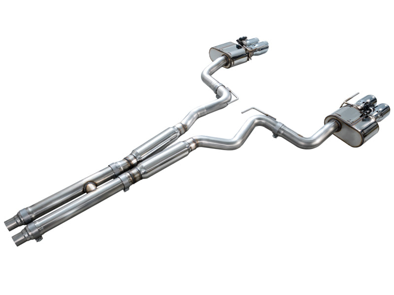 AWE 18-23 S550 Mustang GT SwitchPath Exhaust - Chrome Silver Tips-thumbmail-14