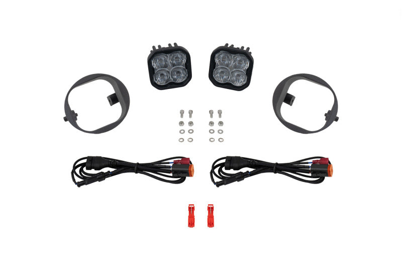 Diode Dynamics 09-11 Honda Element SS3 LED Foxbeam Fog Light Kit-thumbmail-1