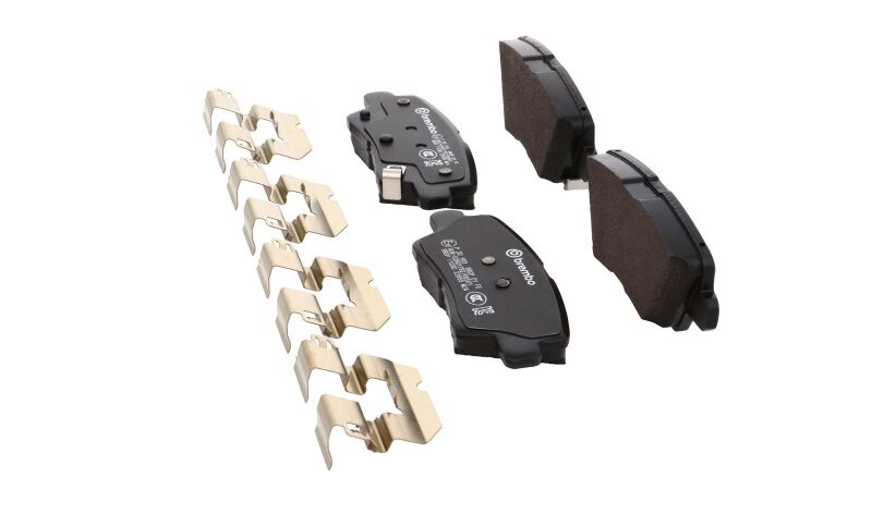 Brembo OE 21-22 Hyundai Accent/19-24 Nexo/2016 Sonata/2019 Sonata PRIME Low-Met Brake Pad - Rear-thumbmail-23