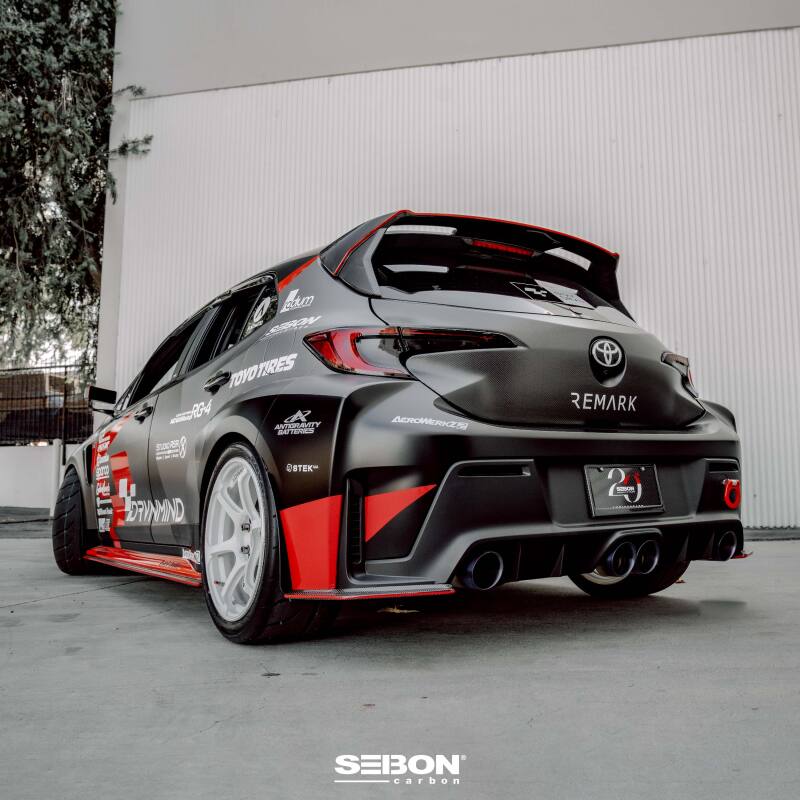 Seibon 2023+ Toyota GR Corolla MB-Style Carbon Fiber Rear Lip-thumbmail-6