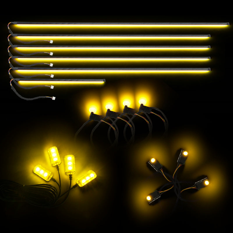 Oracle Lighting Dynamic Colorshift 18 Piece Universal Full LED Interior Dash Board Kit-thumbmail-16