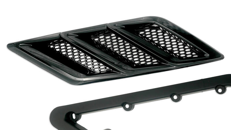 Roush 2015-2023 Roush Mustang Fender Vent Heat Extractors - Gloss Black-thumbmail-9