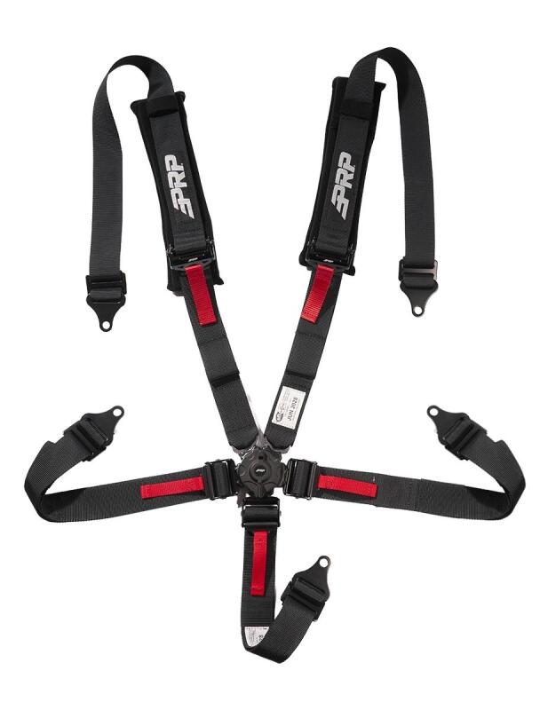 PRP 5.2 Cam-Lock Harness SFI 16.1- Black-thumbmail-1