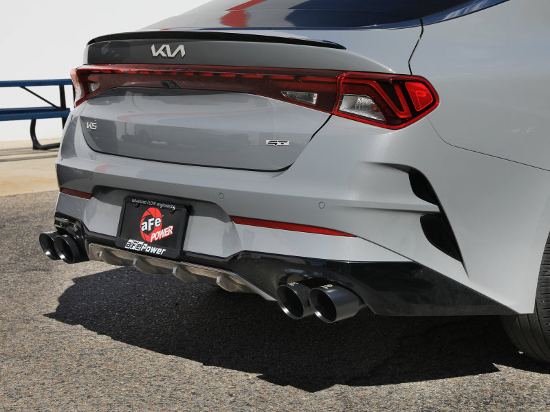 aFe Takeda 21-24 Kia K5 GT L4-2.5L (t) SS Axle-Back Exhaust System w/ Black Tips-thumbmail-4