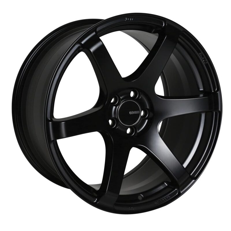 Enkei T6S 17x9 35mm Offset 5x114.3 Bolt Pattern 72.6 Bore Matte Black Wheel-thumbmail-2